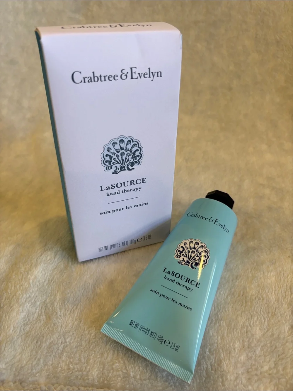 Crabtree & Evelyn Scented LaSOURCE Hand Therapy NWT 3.5oz